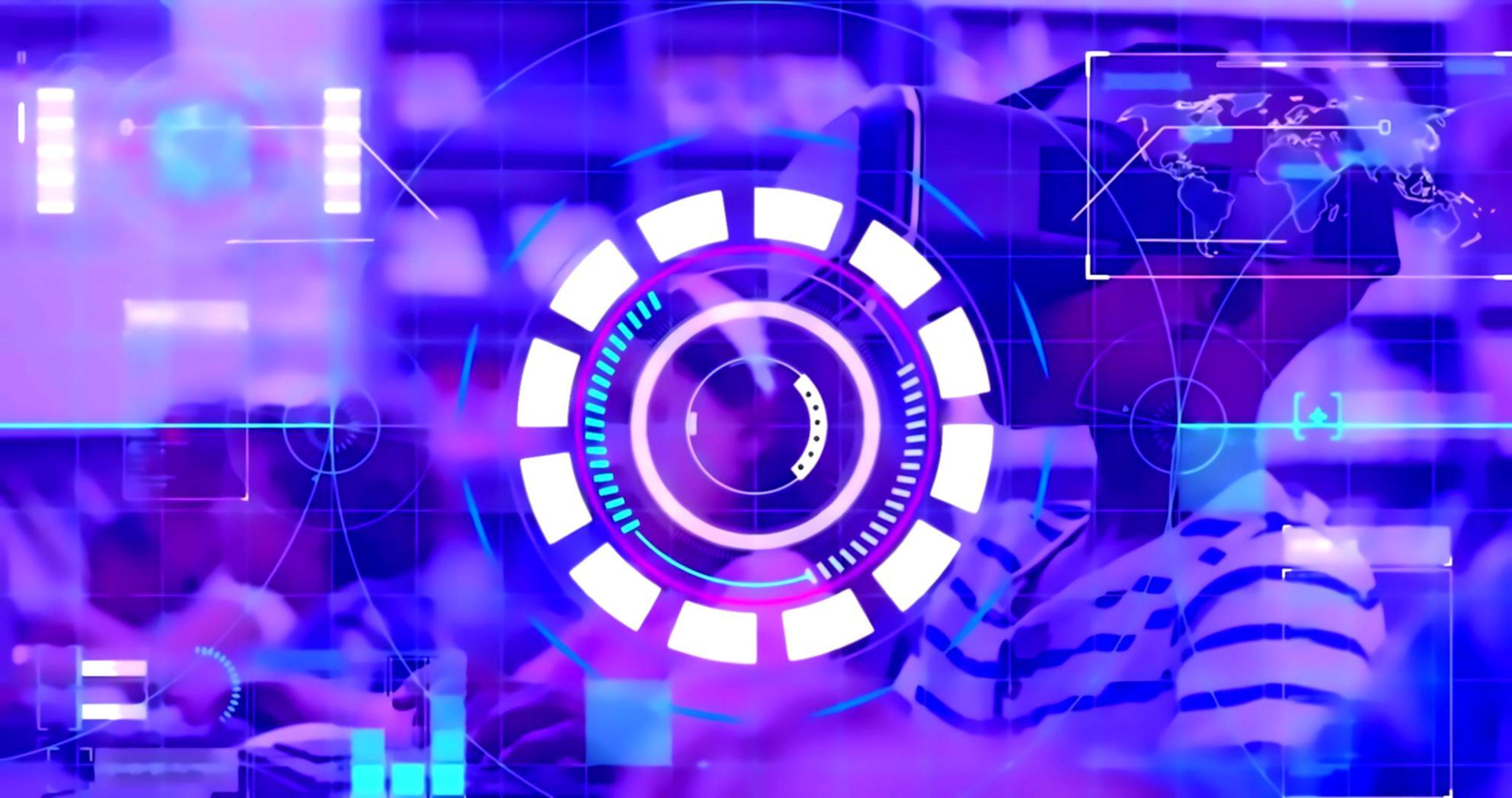 Modern blockchain development workspace showcasing innovative technology solutions